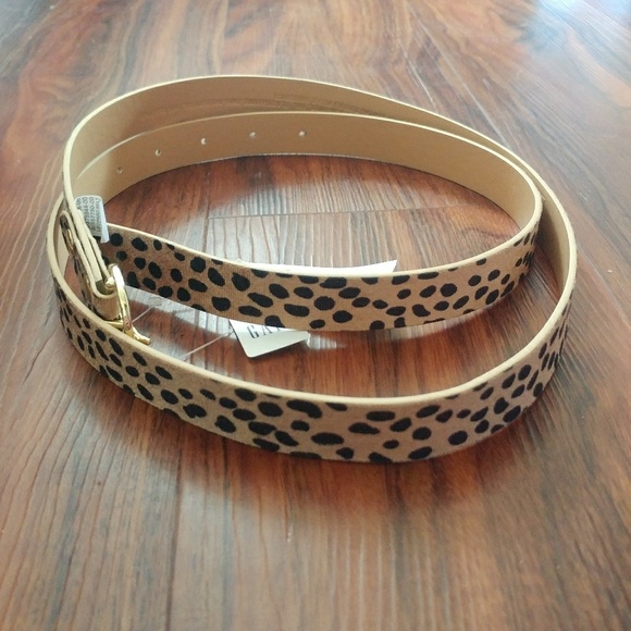 GAP Accessories - Gap Cheetah Print Belt